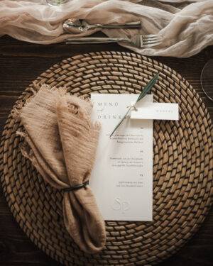 Servietten, Cotton Gauze schlamm