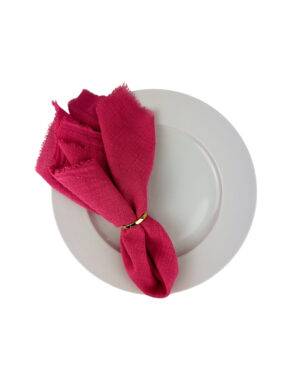 Servietten, Cotton Gauze pink