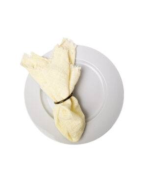 Servietten, Cotton Gauze  gelb