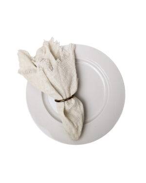Servietten, Cotton Gauze hellgrau