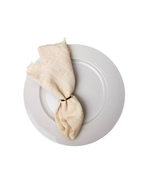 Servietten, Cotton Gauze ivory