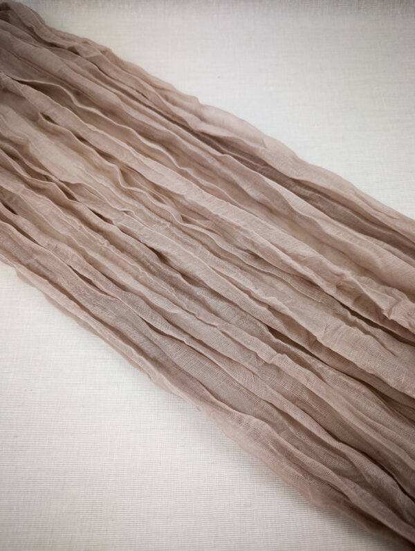 Tischläufer, Fine Art Chiffon nude 300 cm