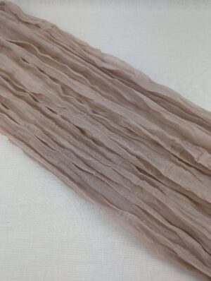 Tischläufer, Fine Art Chiffon nude 180 cm
