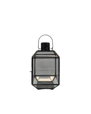 Laterne, Glas schwarz