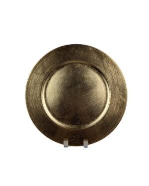 Platzteller, gold