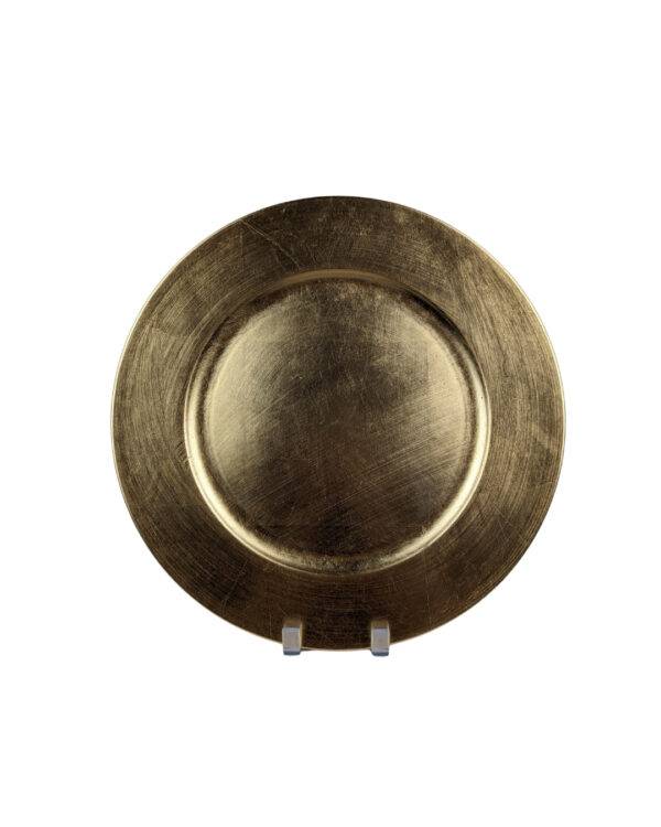 Platzteller, gold