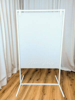 Sitzplan, Acryl gefrostet hängend 75x100 cm - ohne Ständer