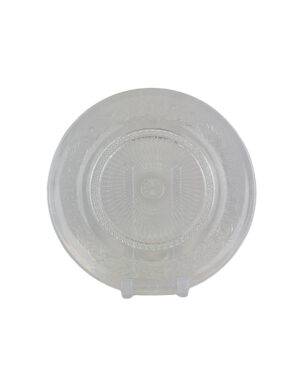 Platzteller, Glas romantisch